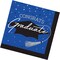 Creative Converting School Spirit Blue Graduation Dinner Napkins 108 Count